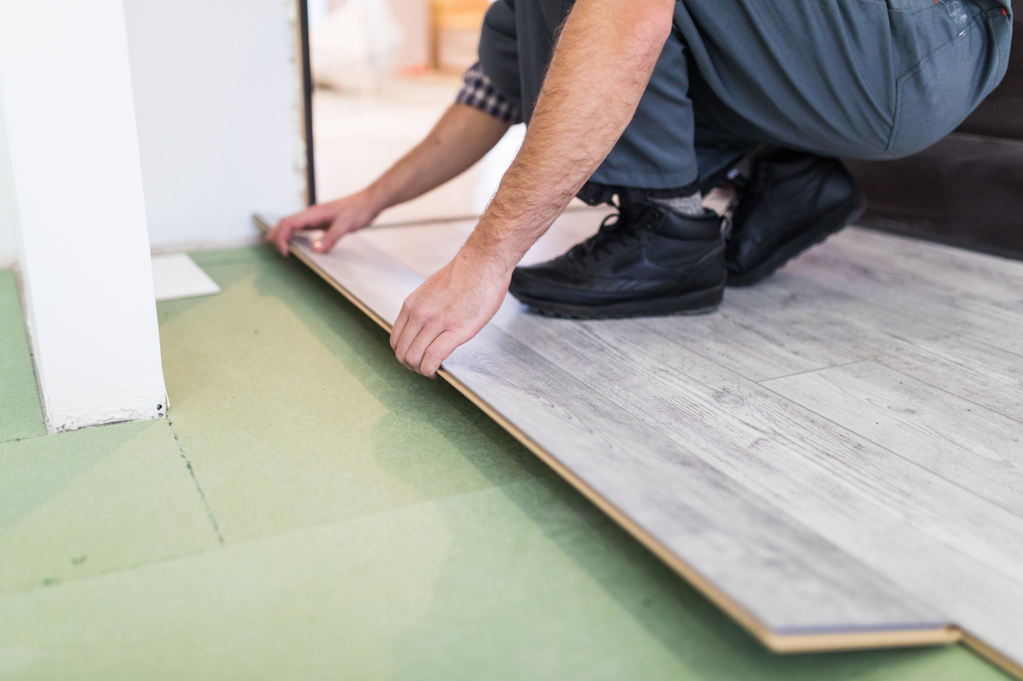 Vinyl Tile Flooring Installation Process by Tiles Pro Dallas