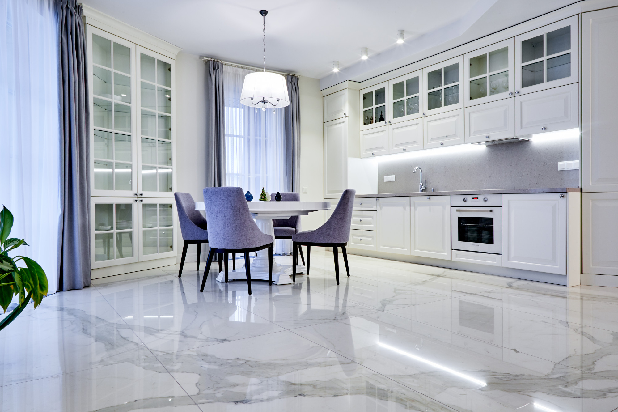 Kitchen Tile Flooring Installation Services by Tiles Pro Dallas